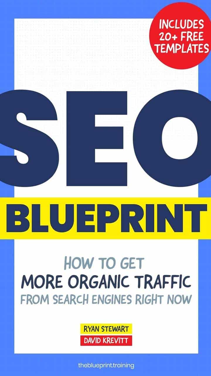 SEO blueprint recommended book to read 2023