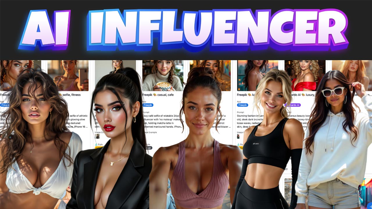 Prompts to create AI Influencer Images