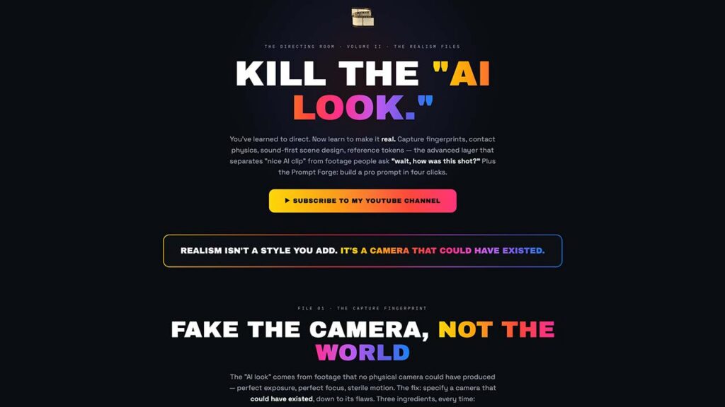 make your AI videos look realistic with no "AI look"