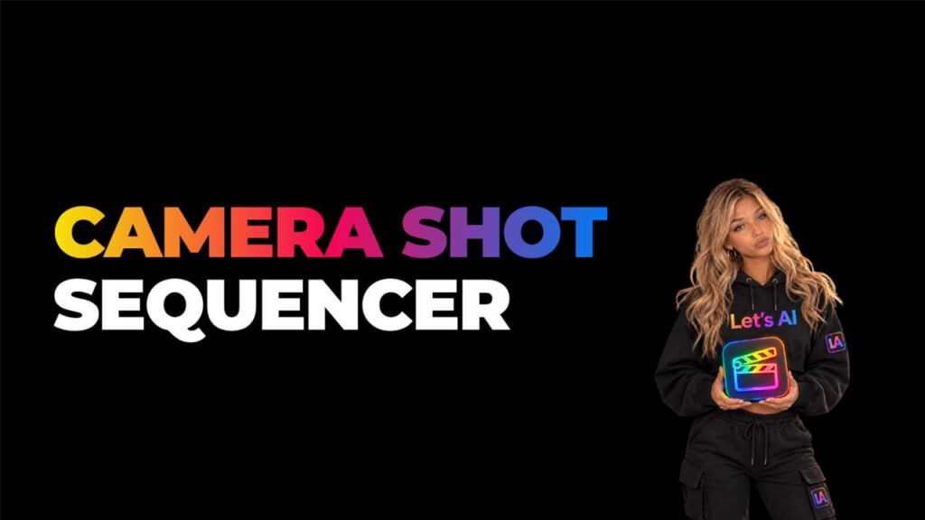 AI video camera shot sequencer